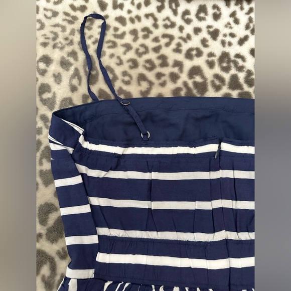 Abercrombie & Fitch Stripe Mini Dress in Blue Size 4 women’s - Picture 12 of 17